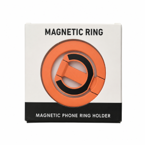 Magnetic Phone Ring Holder - Orange